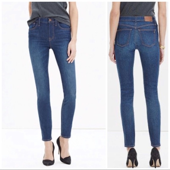 Madewell Denim - Madewell High Riser Skinny Jeans, 25